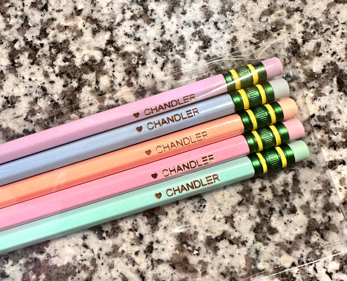 Engraved Ticonderoga Pencils | Burn & Turn Laser Works