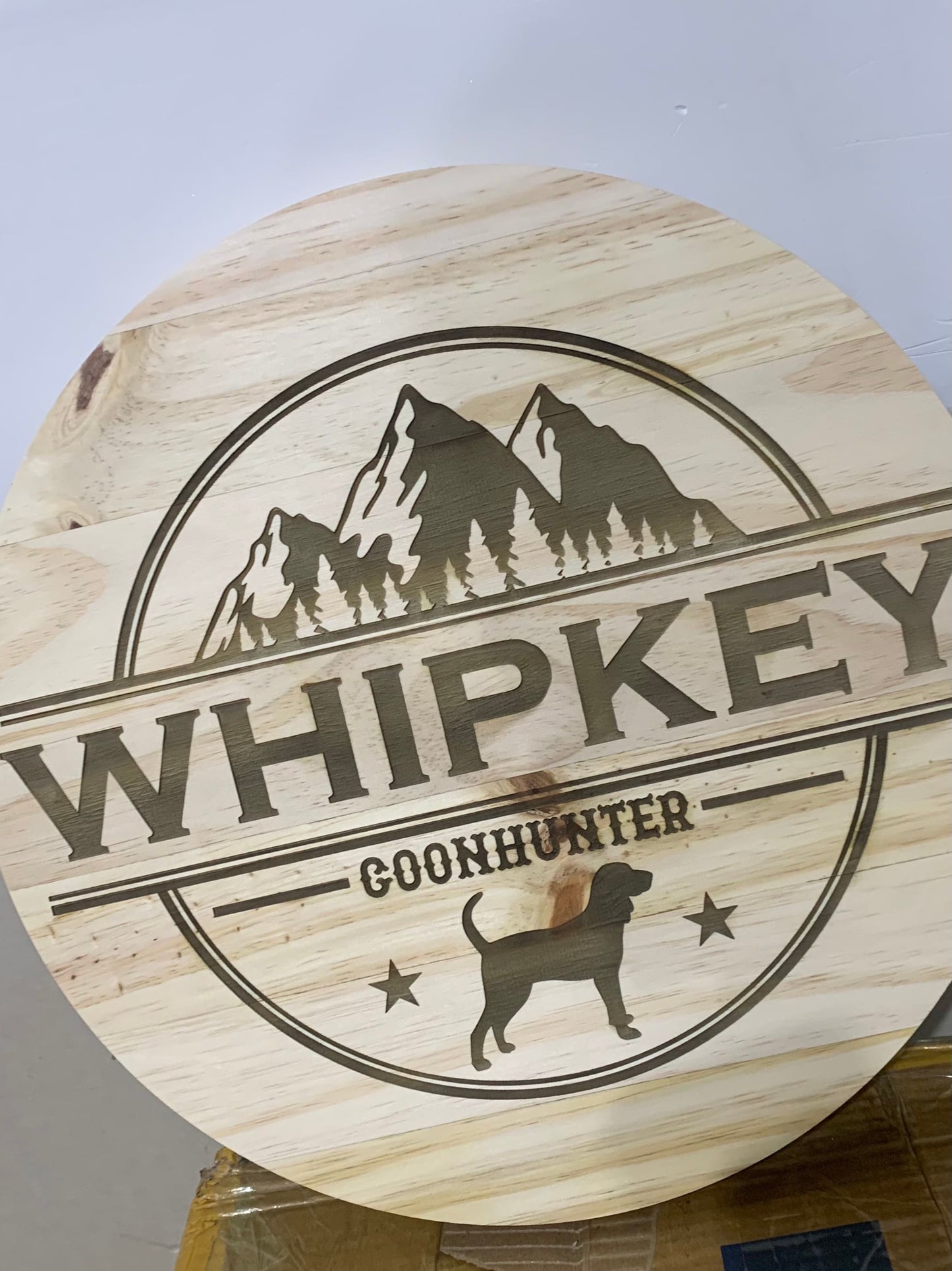Custom Engraved Wood Sign – Create Your Design | Burn & Turn Laser Works