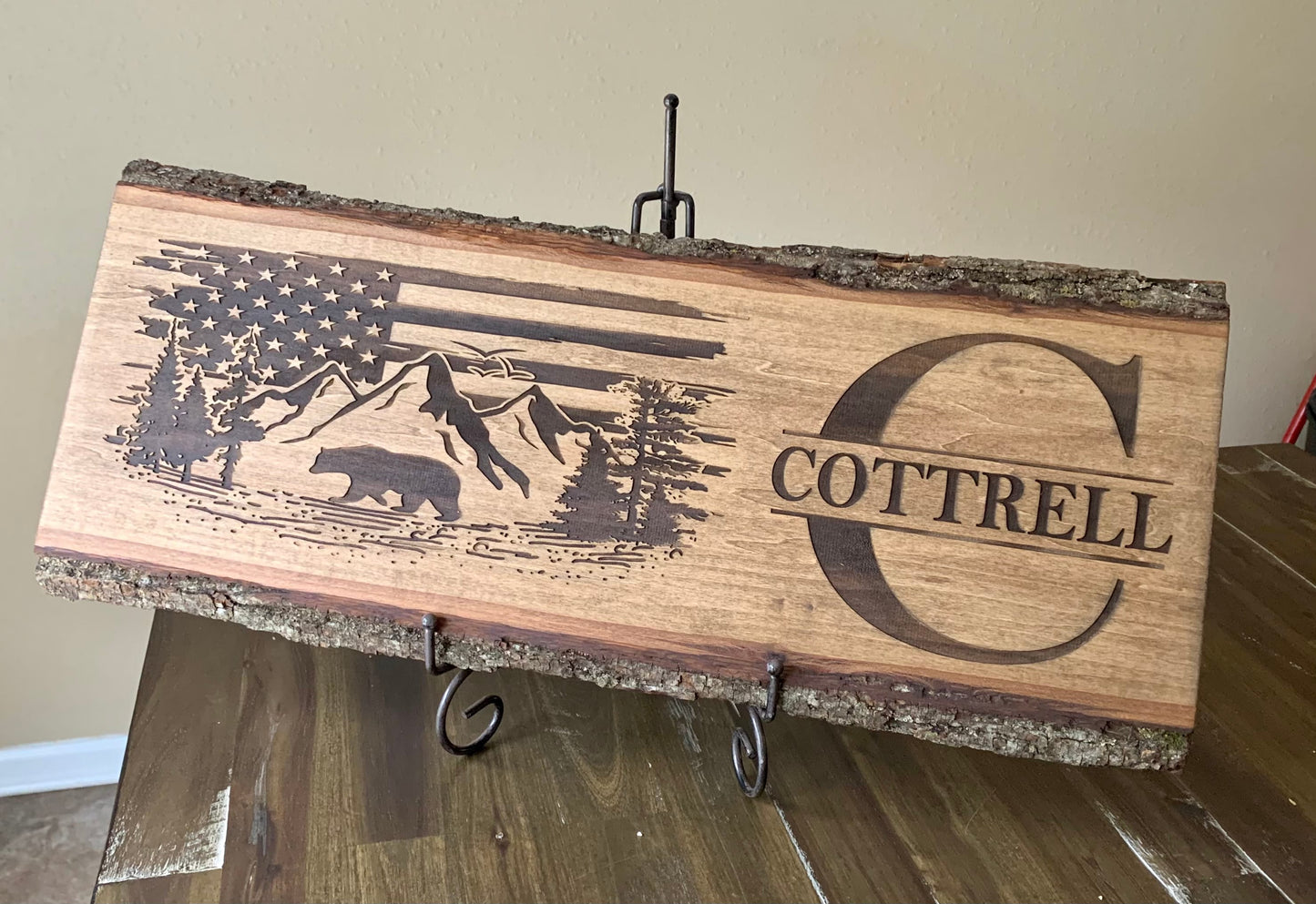 Raw Edge Custom Sign