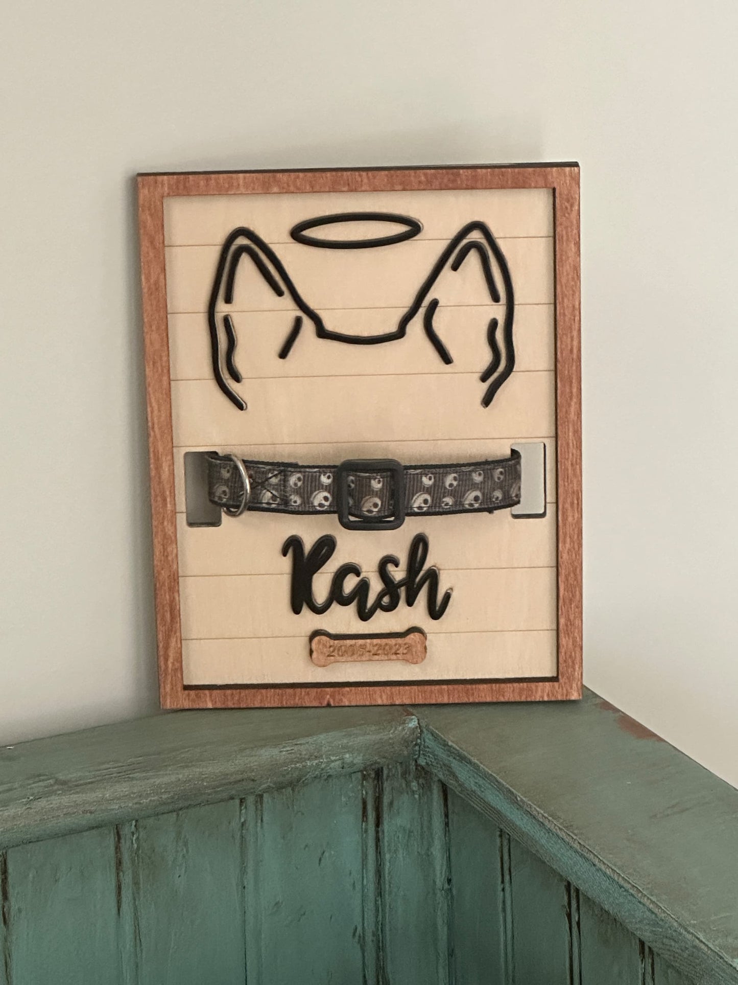 Custom Dog Collar Plaque | Burn & Turn Laser Works